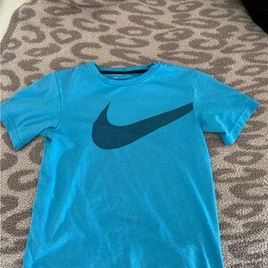Nike Kids Aqua Blue Short Sleeve Tee